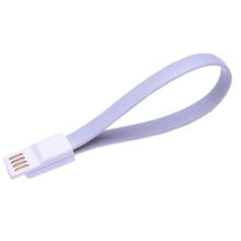 冠熙GXI彩色短面條線 創(chuàng)意磁鐵磁環(huán)充電線，為iPhone 5/5s/5c注入時尚活力